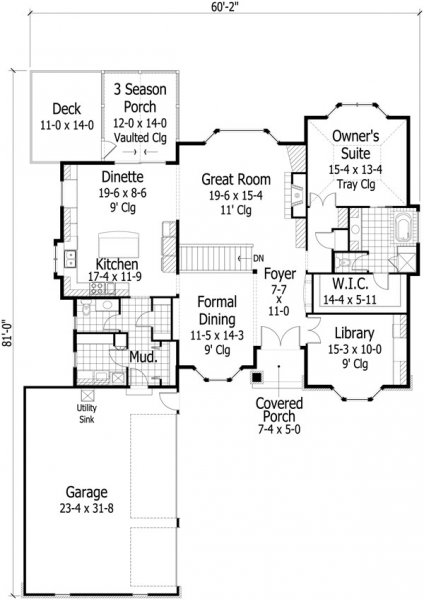 Click on house plans image to enlarge