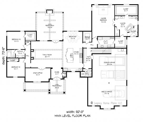 Click on house plans image to enlarge