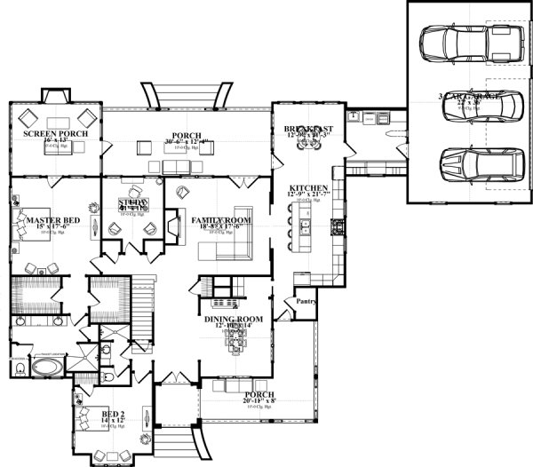 Click on house plans image to enlarge