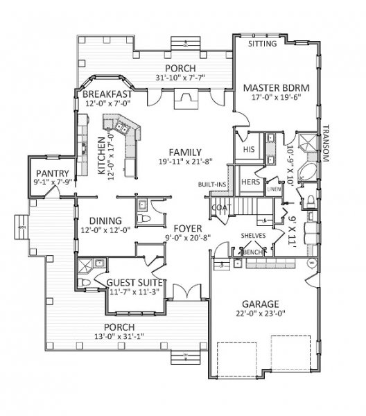 Click on house plans image to enlarge