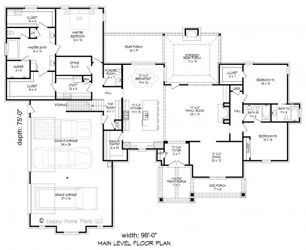 Click on house plans image to enlarge