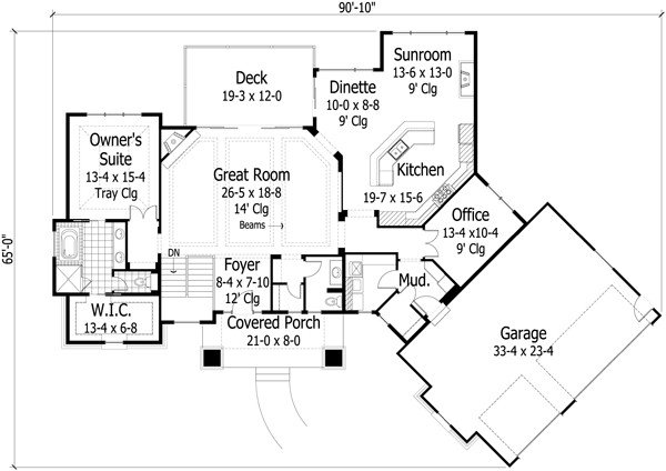 Click on house plans image to enlarge