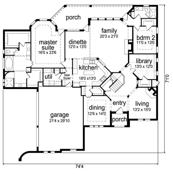 Click on house plans image to enlarge