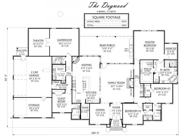 Click on house plans image to enlarge