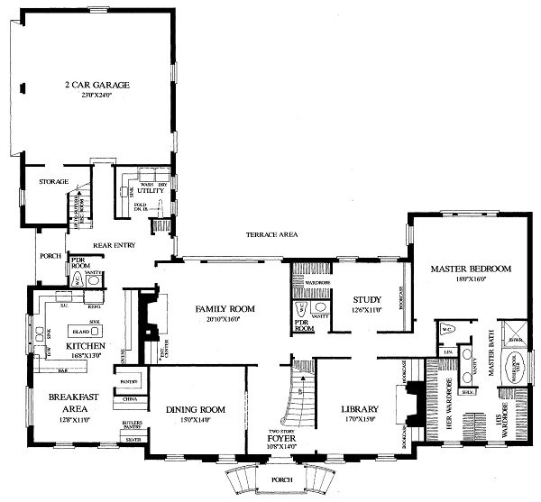 Click on house plans image to enlarge