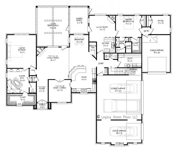 Click on house plans image to enlarge