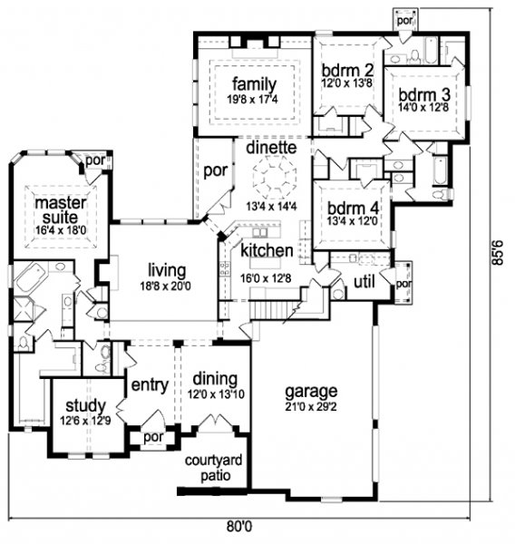 Click on house plans image to enlarge