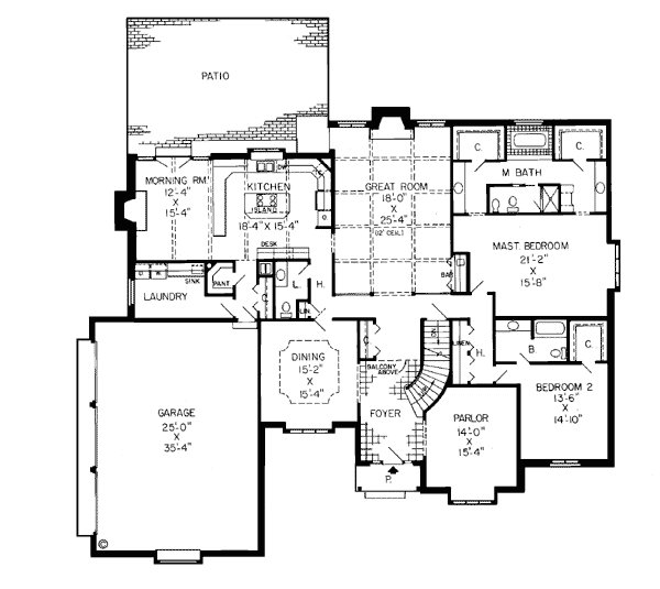 Click on house plans image to enlarge