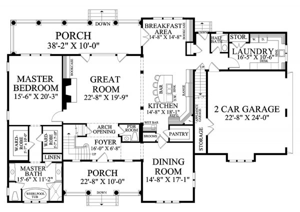 Click on house plans image to enlarge