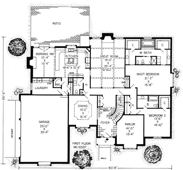 Click on house plans image to enlarge