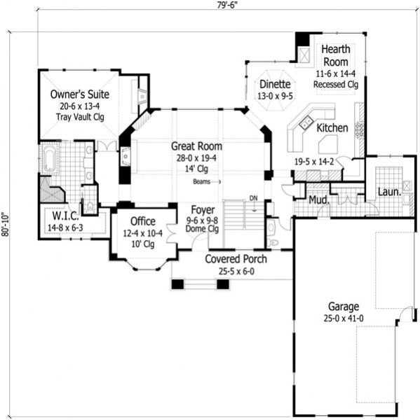 Click on house plans image to enlarge