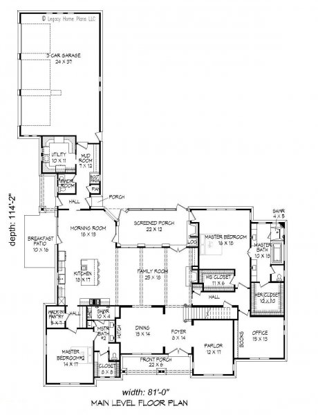 Click on house plans image to enlarge