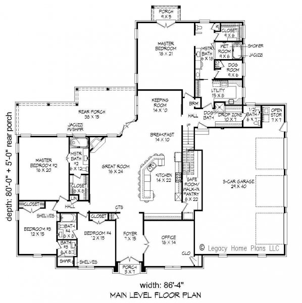 Click on house plans image to enlarge