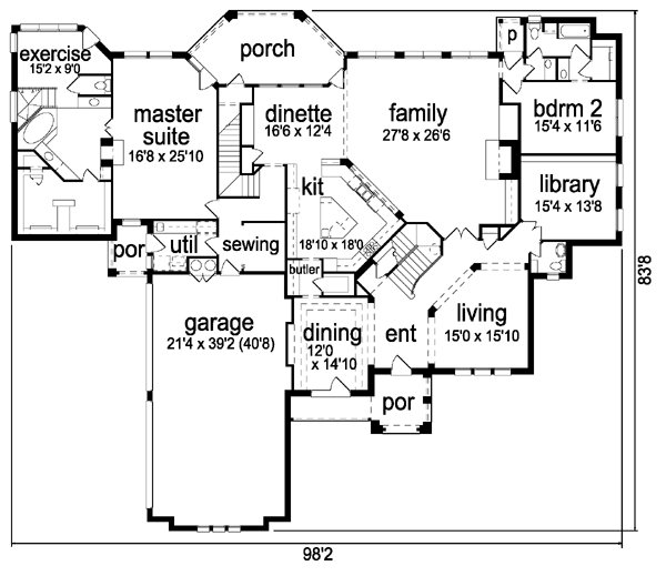 Click on house plans image to enlarge