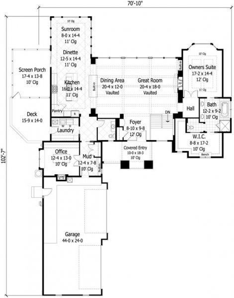 Click on house plans image to enlarge