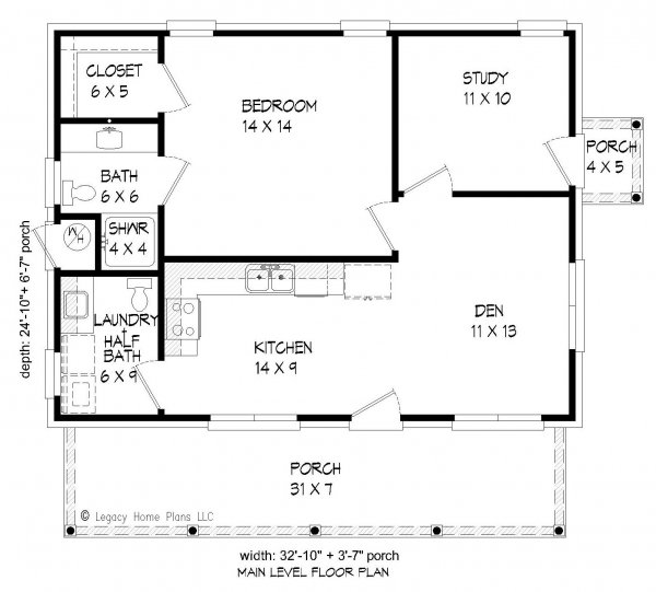 Click on house plans image to enlarge