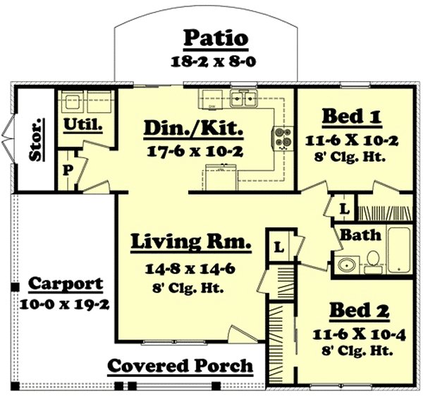 Click on house plans image to enlarge